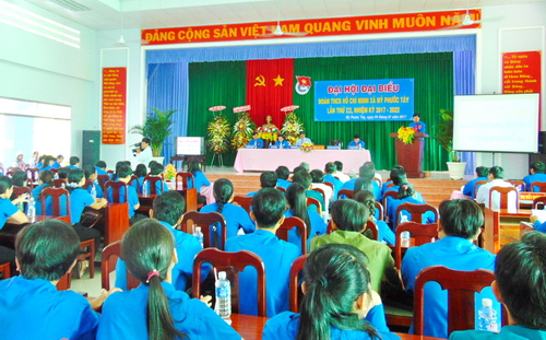 Đại hội đại biểu Đoàn TNCS Hồ Chí Minh xã Mỹ Phước Tây lần thứ XII, nhiệm kỳ 2017 - 2022